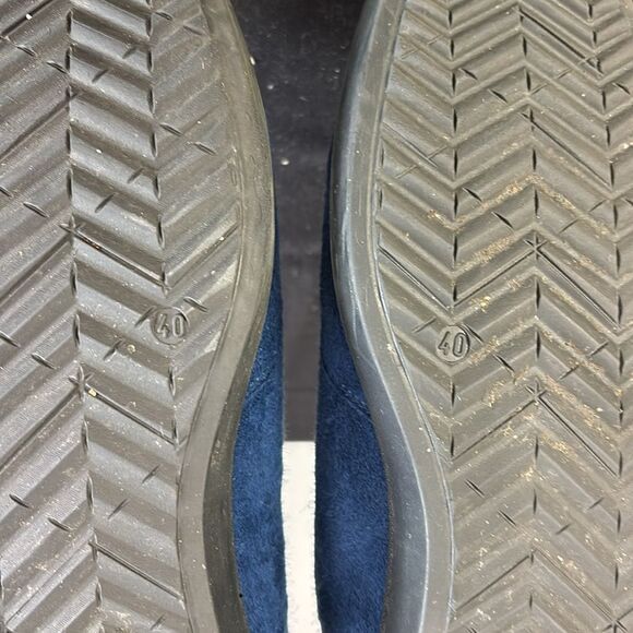 Fs/Ny Blue Suede Slip Ons - Picture 8 of 8